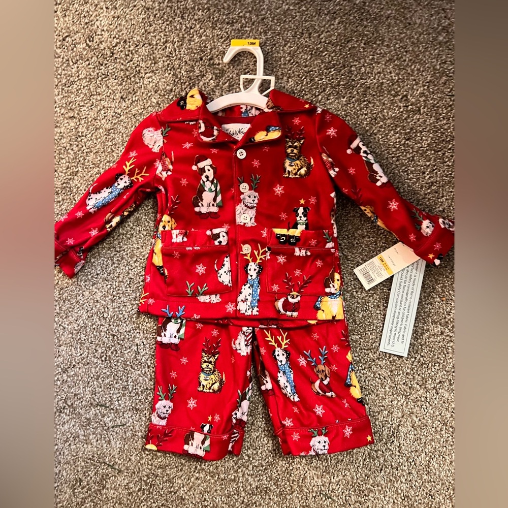Nick&Nora dog Christmas pajamas